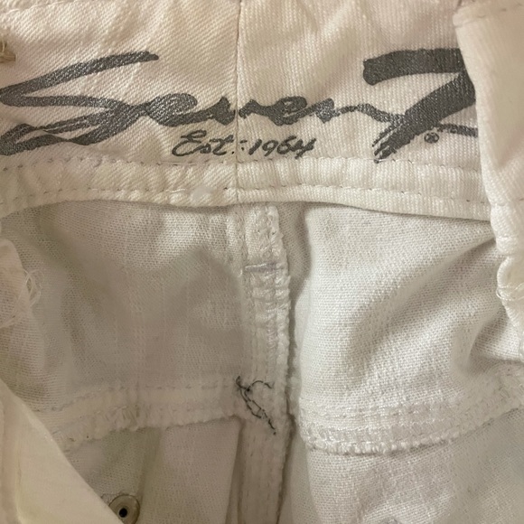 Straight leg white jeans size 10 brand Seven7 - Picture 2 of 9